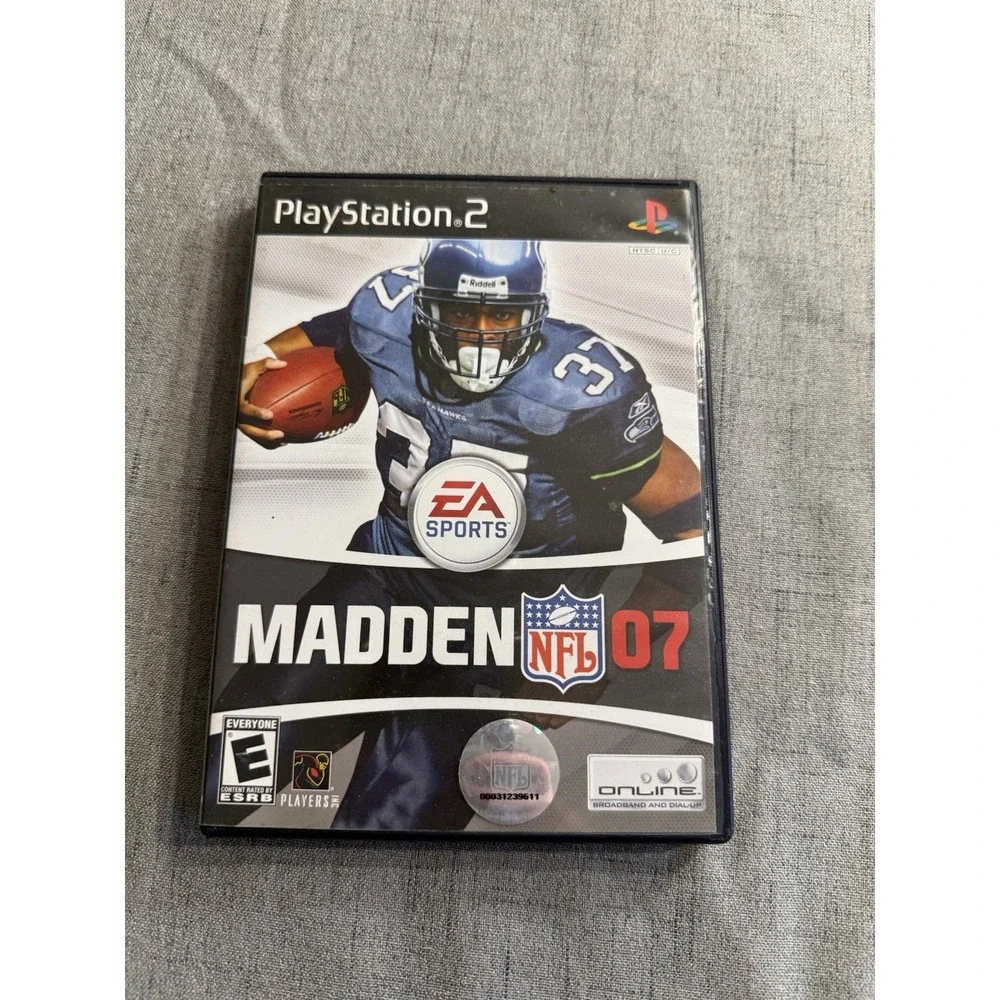 Madden NFL 07 (Sony PlayStation 2, 2006) Untested Estate w/pamphlet. Rated E